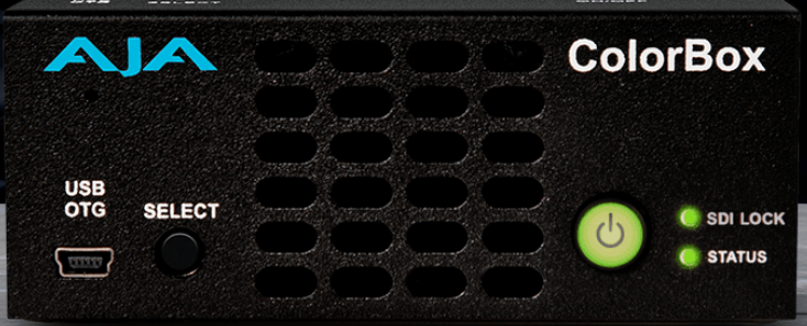 AJA Converter Farbkonvertierung UHD,4K SD-/HD-/3G/6G/ 12G-SDI ColorBox